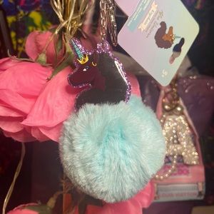 Afro Unicorn in Blue